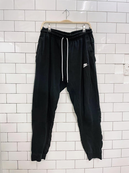 nike nylon combo sweatpants