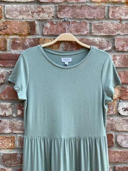 hudson north the picnic tiered t-shirt dress