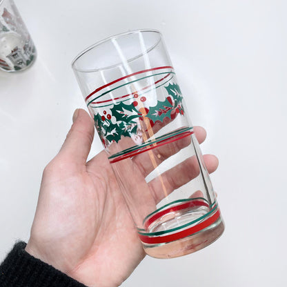 x4 vintage mixed holiday tall tumblers