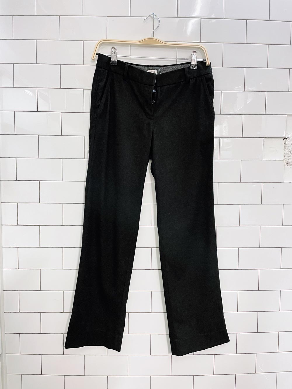 wilfred soft brushed straight leg trouser