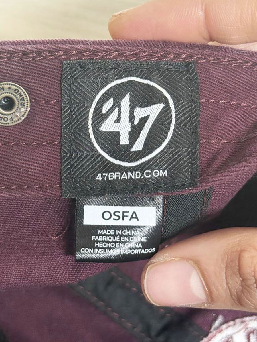 '47 brand toronto raptors cotton baseball cap - good market thrift store