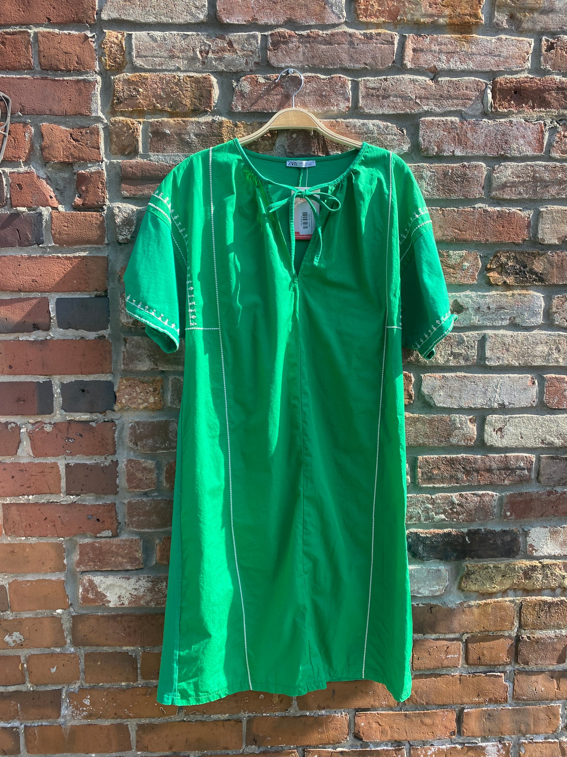 zara embroidered puebla boho dress good market thrift store zara embroidered puebla boho dress good market thrift store