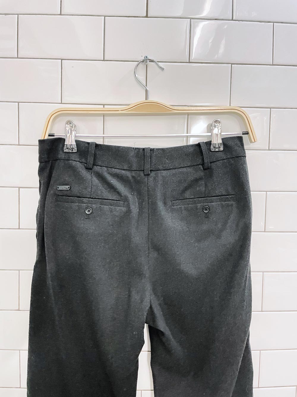 wilfred soft brushed straight leg trouser