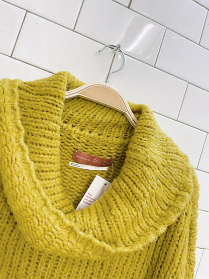 anthro pilcro zamora wool-angora sweater