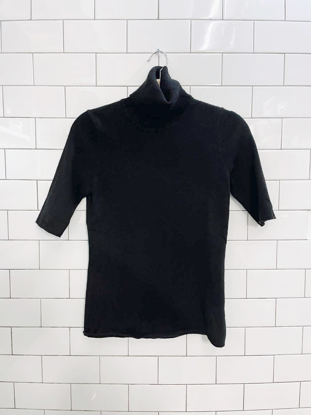 magaschoni 100% cashmere ss sweater