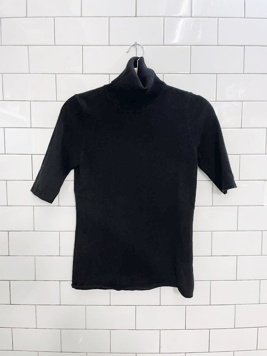 magaschoni 100% cashmere ss sweater