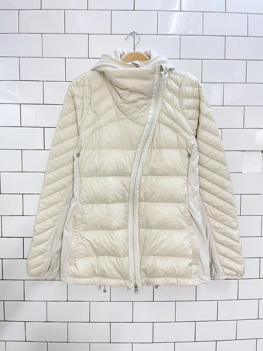 lululemon what the fluff down running jacket