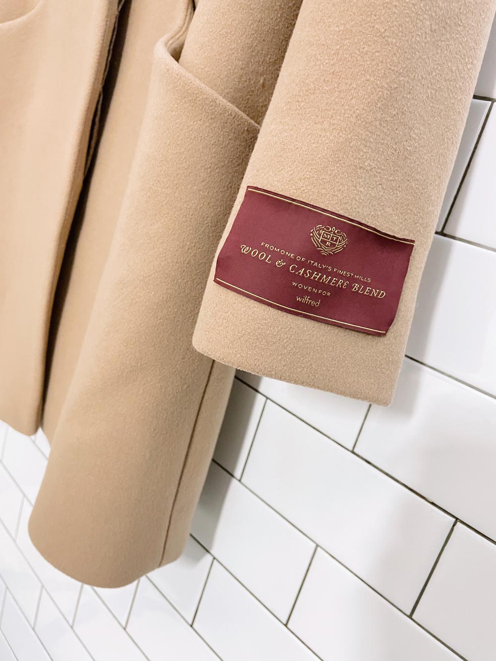 wilfred the cocoon wool-cashmere coat