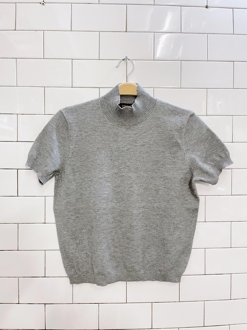 truth super soft ss mock neck knit sweater