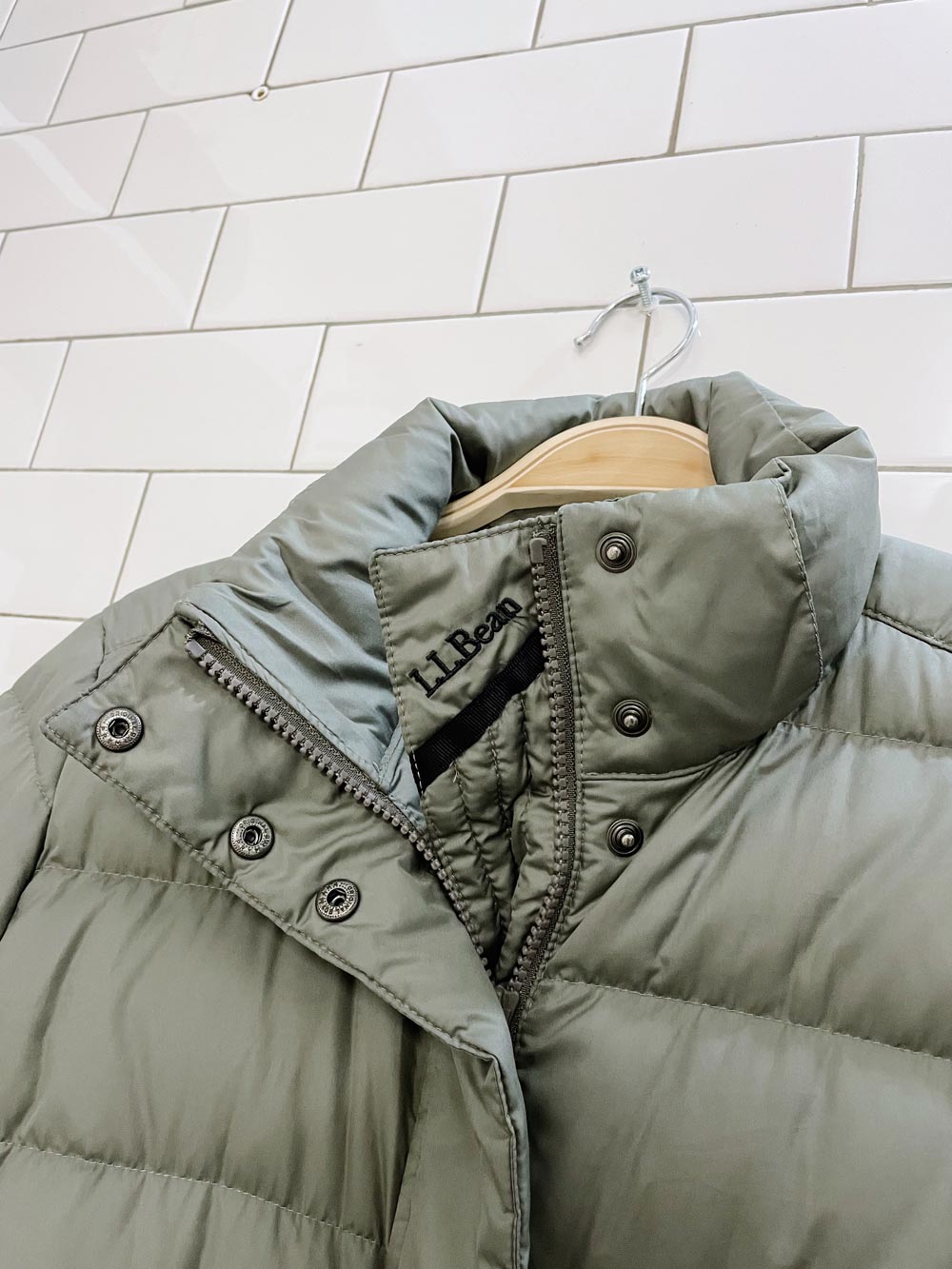 ll bean downtek puffer coat