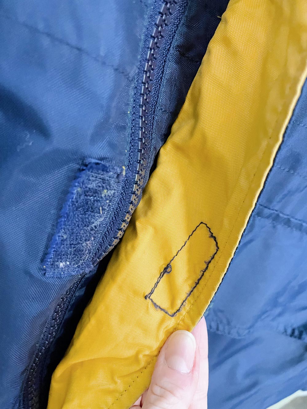 vintage 90s tommy hilfiger fleece lined parka