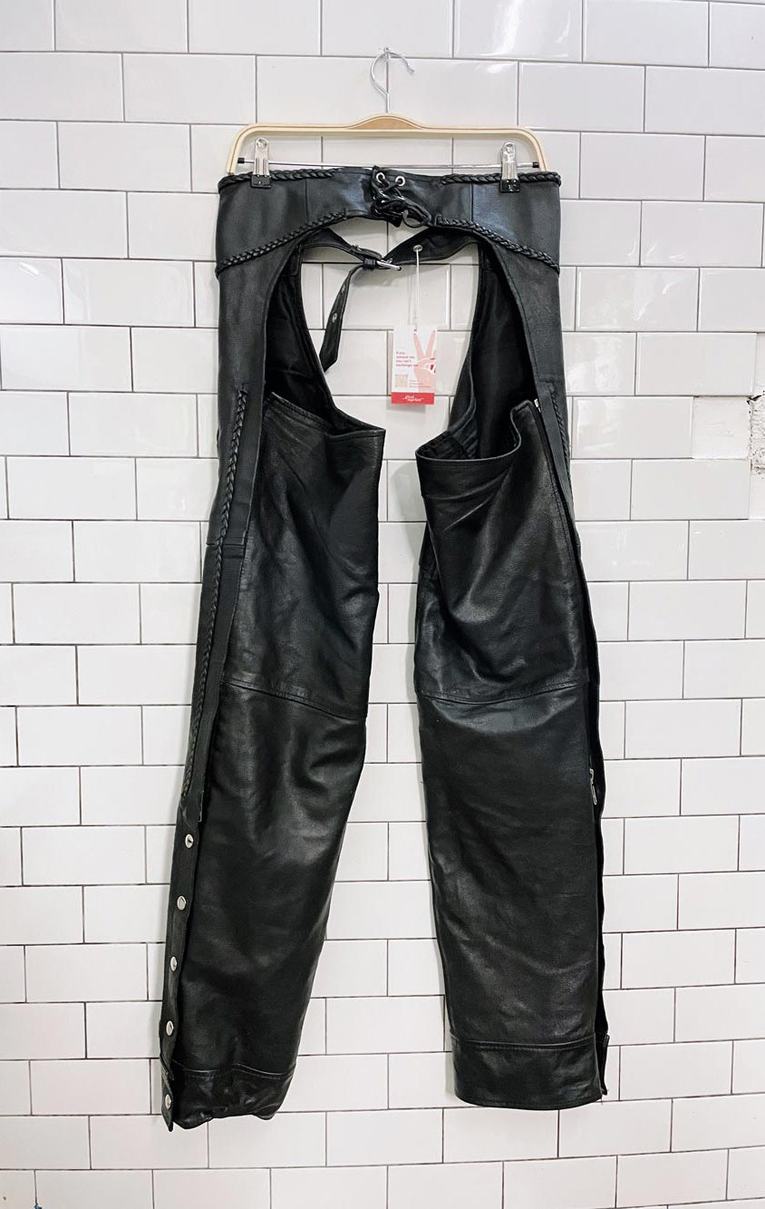 harley davidson leather chaps