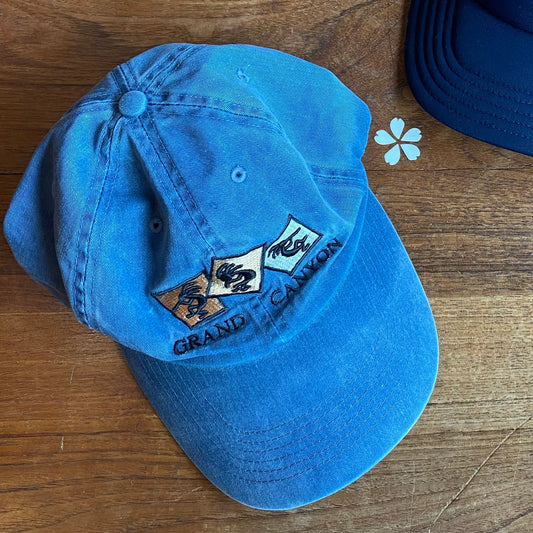 vintage grand canyon faded cotton cap