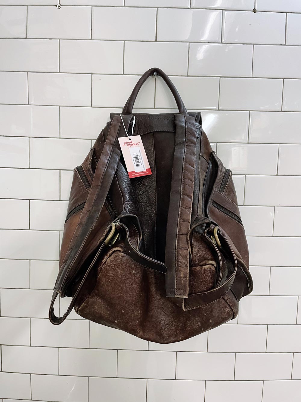 boulder ridge leather backpack boulder ridge oiled leather backpack