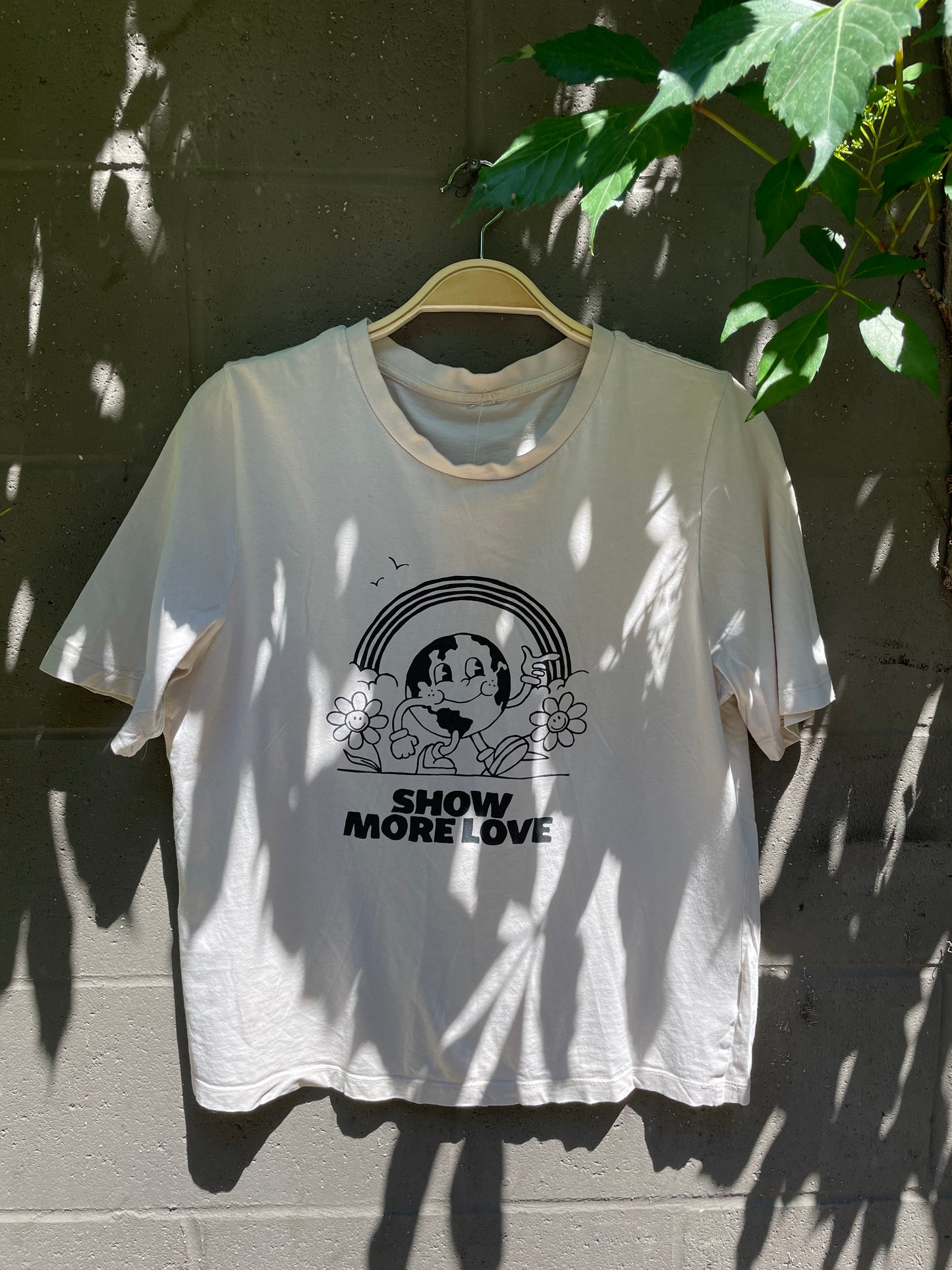 h&m show more love tee