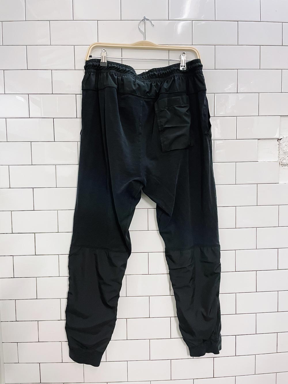 nike nylon combo sweatpants