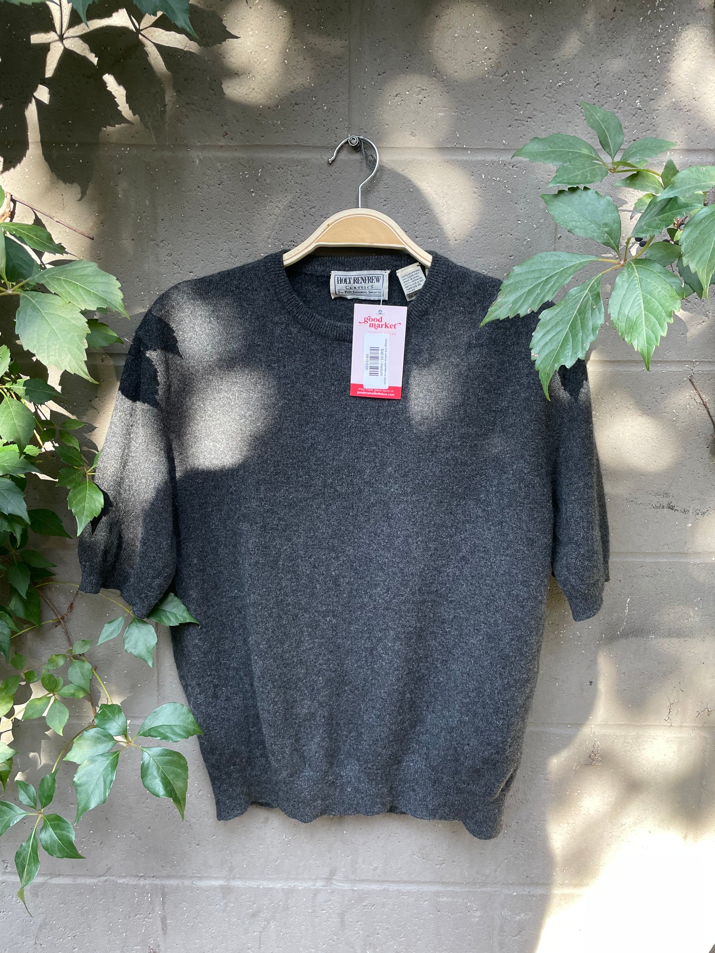 vintage holt renfrew cashmere ss sweater