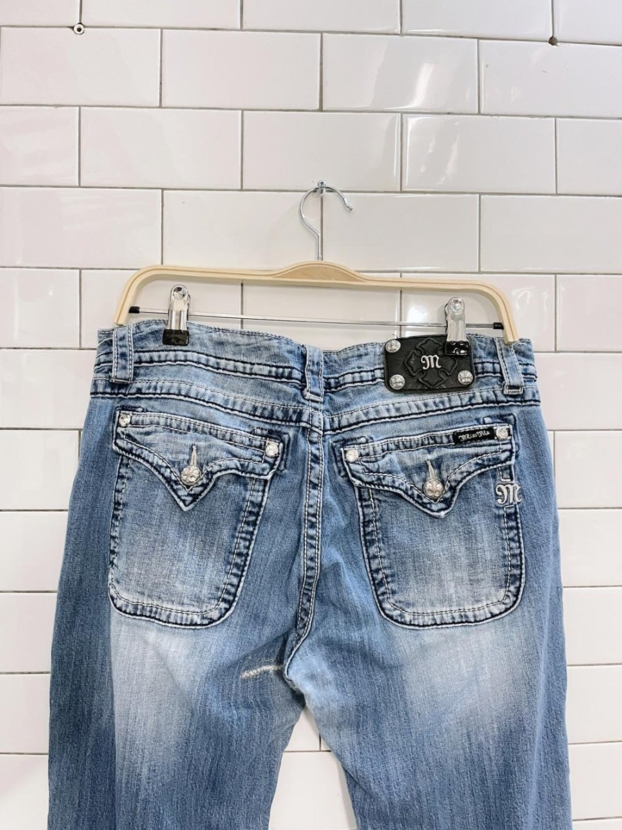 y2k miss me wide leg jeans - good market thrift store