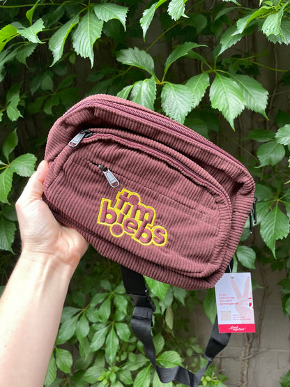tim biebs corduroy fanny pack