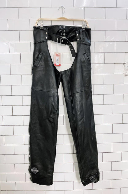 harley davidson leather chaps