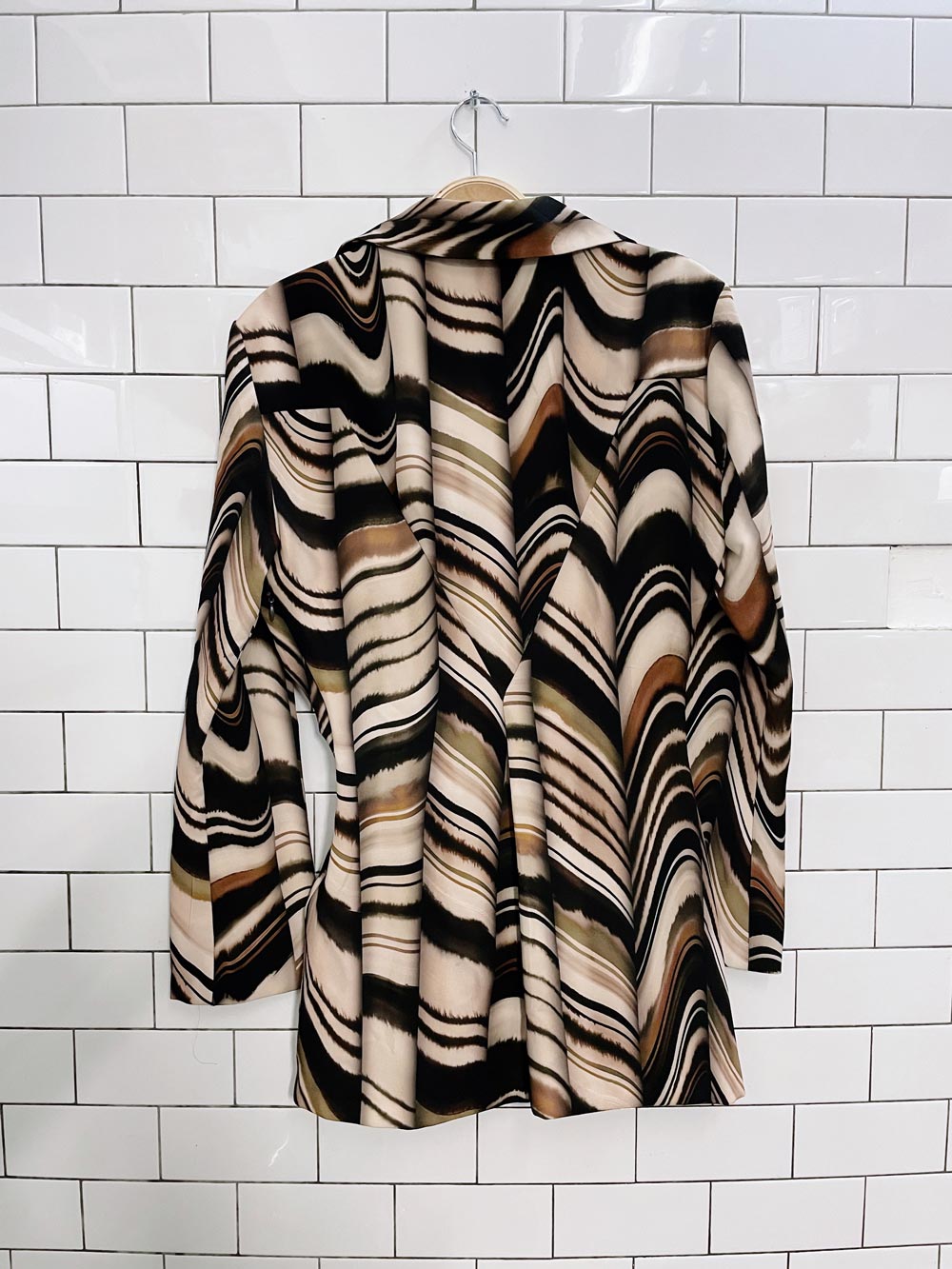 zara blogger fav printed blouse + pant set