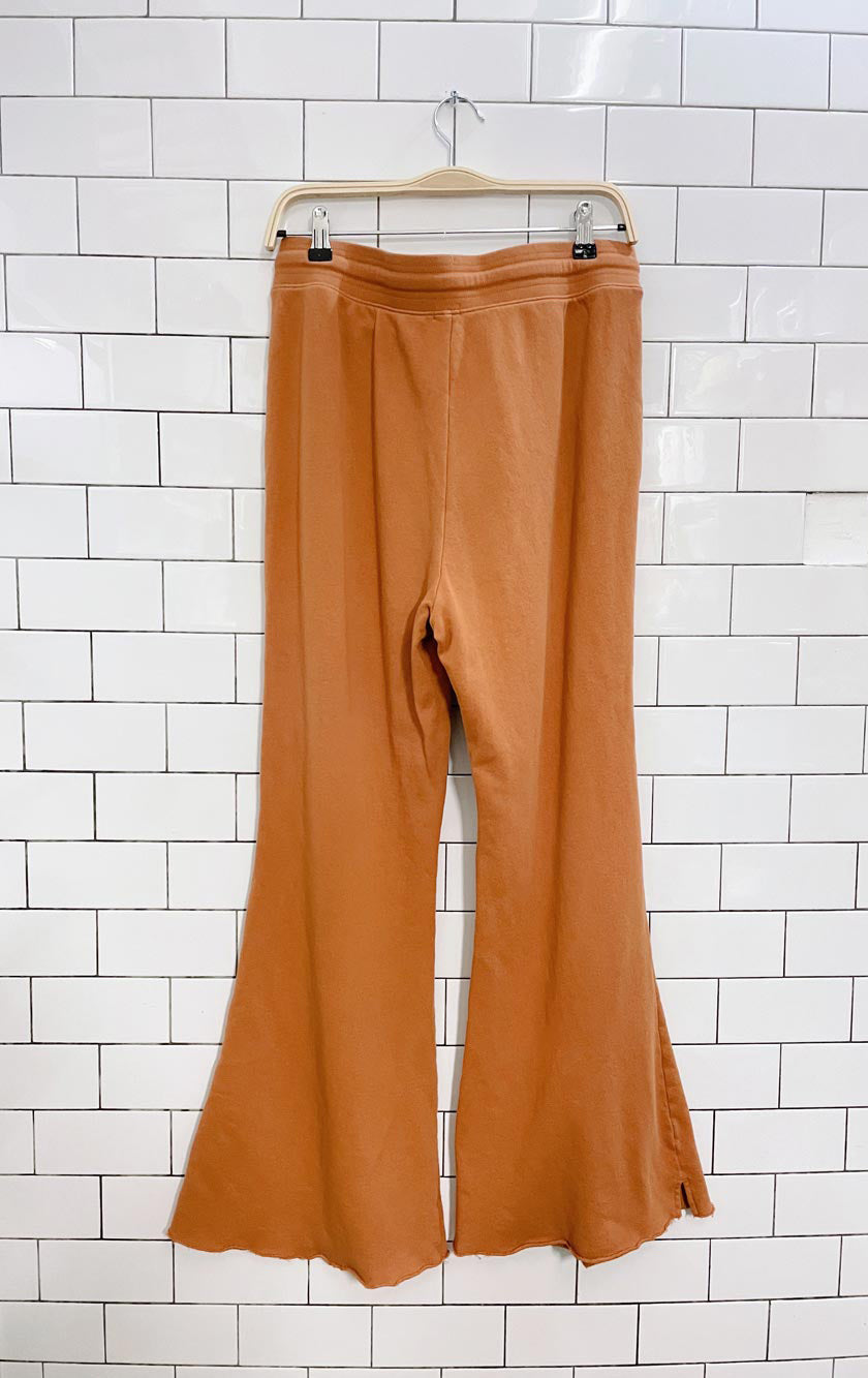 aerie cozy flare leg sweatpants
