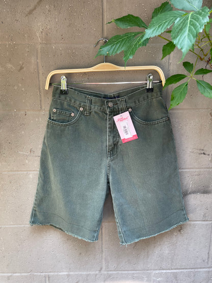 vintage bill blass long denim short