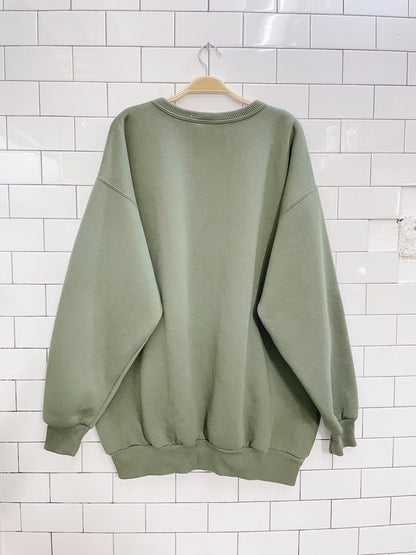 vintage 00s marshlands golf embroidered crew