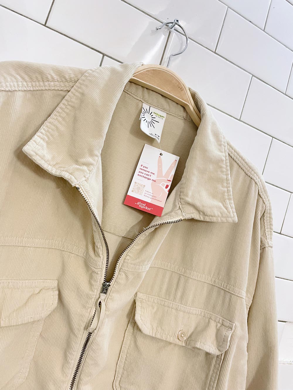 offline by aerie cord oversized pullover shacket