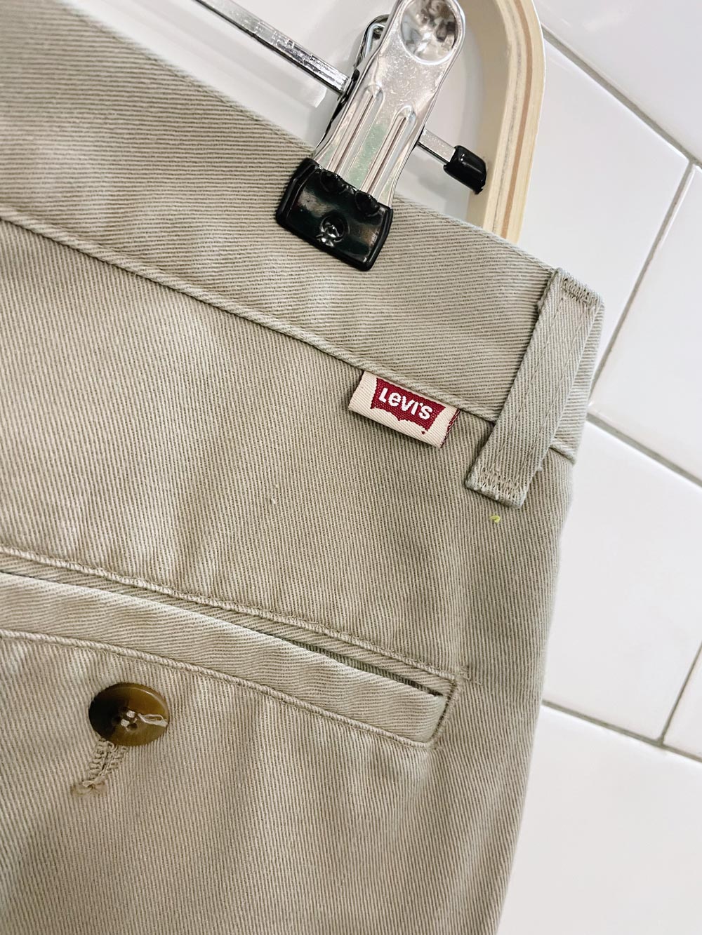 vintage 00s levi's chino twill pants