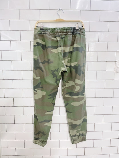 tna camo twill joggers