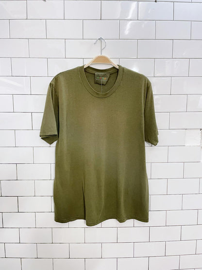 vintage single stitch military issue tee