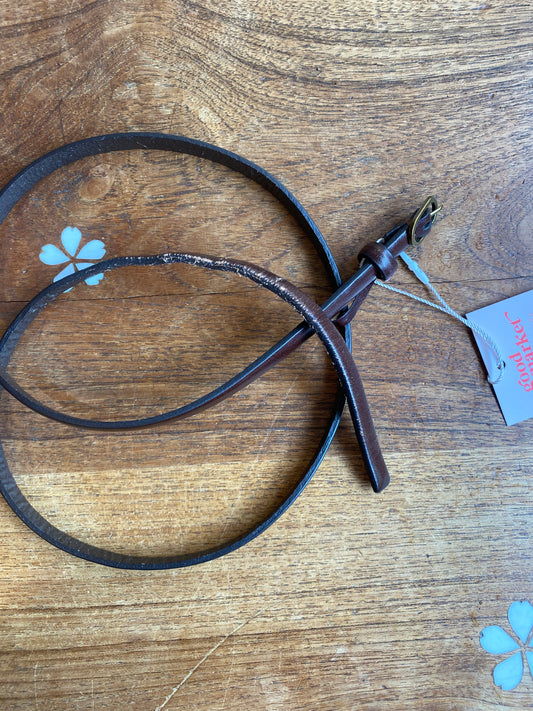 club monaco skinny leather belt