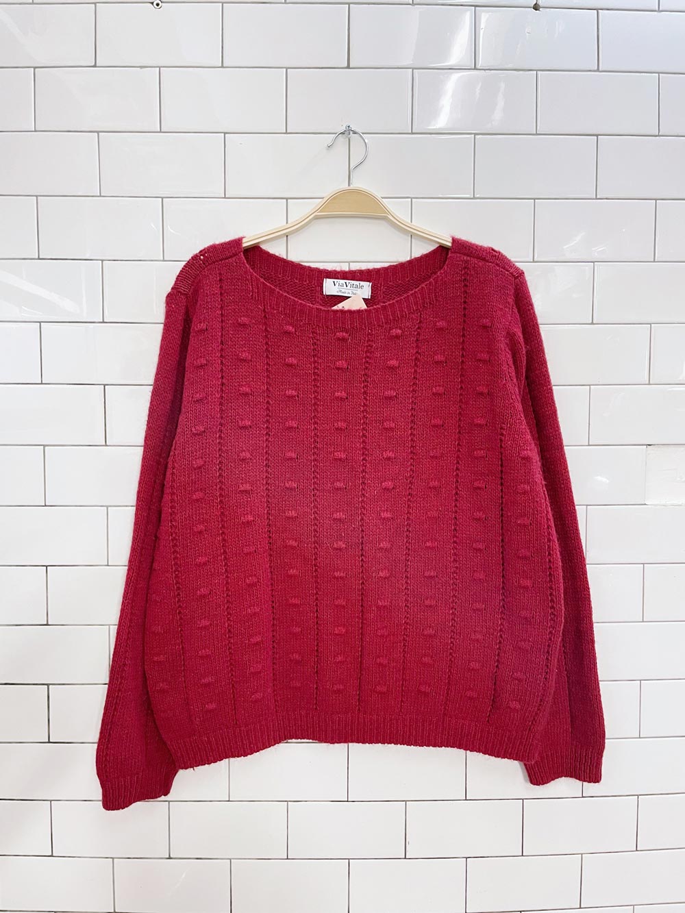 vita vitale italy wool blend sweater