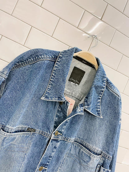 vintage 00s sean john denim jacket