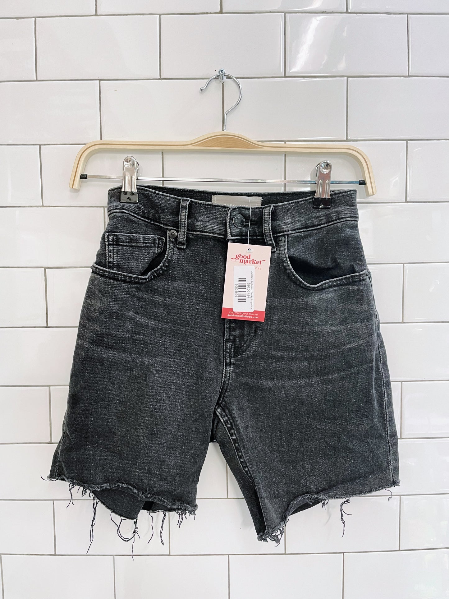 everlane high rise cheeky long short