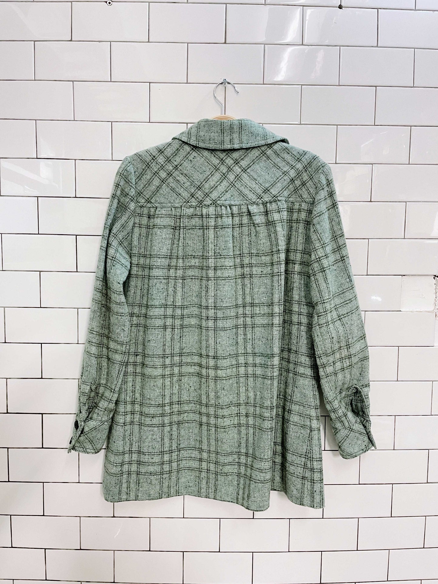 vintage 70s mister leonard wool shirt jacket