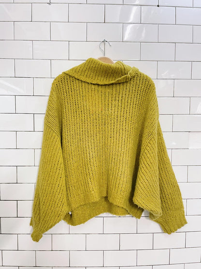 anthro pilcro zamora wool-angora sweater