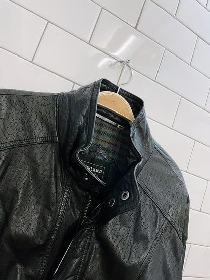 vintage pohland soft leather bomber jacket