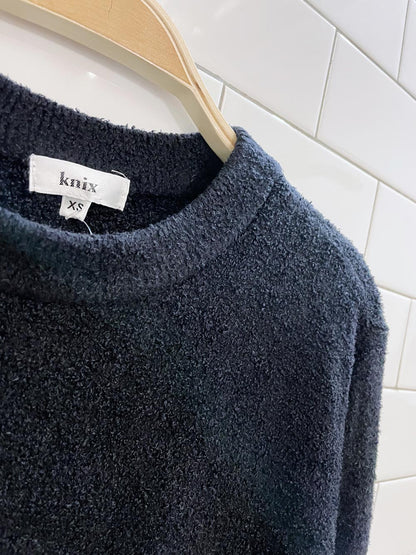 knix black cozzzy lounge crew