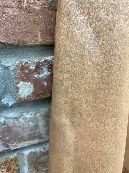 zara tan faux leather belted shorts