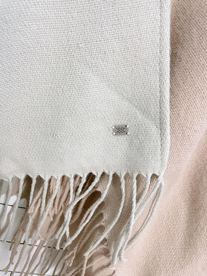 soia & kyo mirel woven blanket stripe wrap scarf