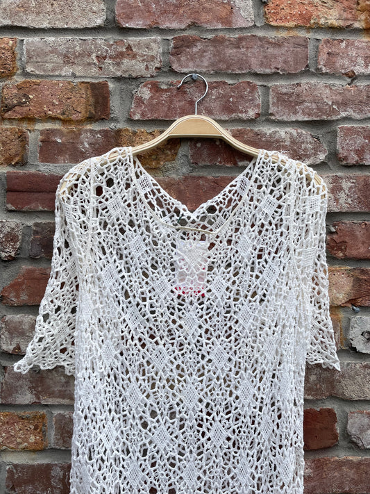 boho festival crochet tank midi dress