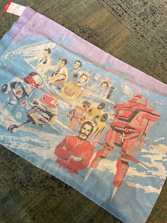 vintage walt disney the black hole 1979 pillow case