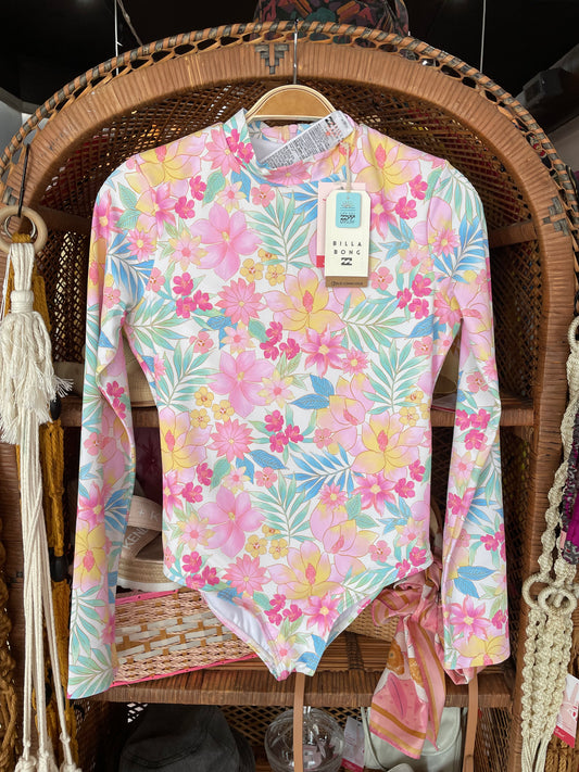 nwt billabong brighter days bodysuit rashie