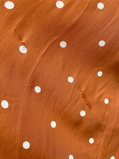 for love & lemons natalia dot midi dress