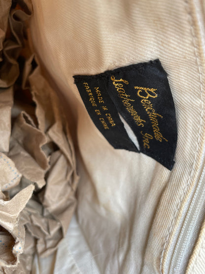 vintage 70s palm royale bamboo handle bag