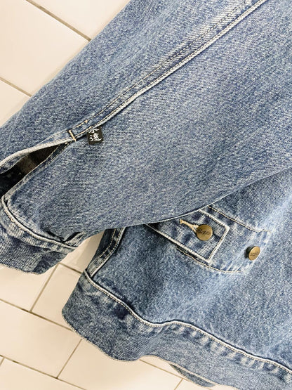 vintage 00s sean john denim jacket