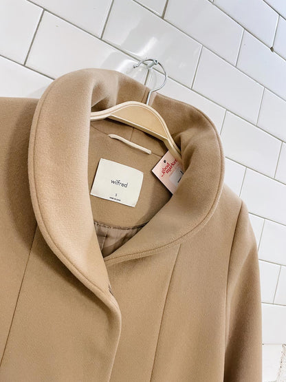 wilfred the cocoon wool-cashmere coat