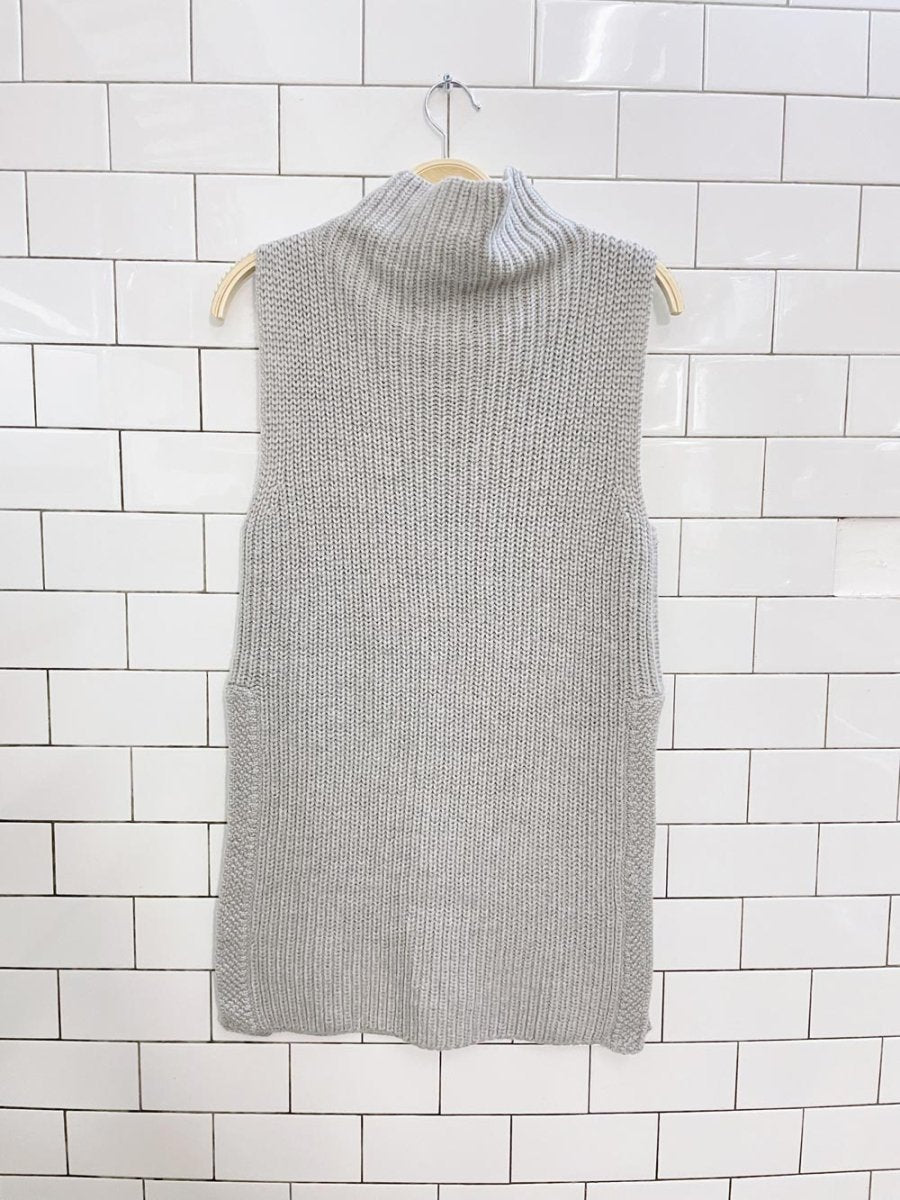 wilfred durandal sleeveless wool sweater - good market thrift store